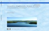Lesotho Highlands Water Project - IRC · Haas (Sr. Consultant Specialist on dams and development), and Leonardo Mazzei (Sr. Communications O cer, EXTDC). The case study is based on
