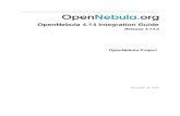 OpenNebula 4.14 Integration Guidedocs.opennebula.io/pdf/4.14/opennebula_4.14_integration_guide.pdf · OpenNebula 4.14 Integration Guide, Release 4.14.2 1.1.11. Cloud Interfaces Cloud