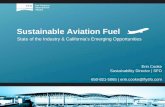 Sustainable Aviation Fuel - SF Environment...Reduction in global GHG emissions • GHG emissions from airlines contribute 2 to 3% of total global emissions • Using biofuels to help