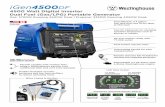 4500 Watt Digital Inverter Dual Fuel (Gas/LPG) Portable ... · Electric, Remote, Recoil Battery Included Yes Battery Charger Included No Remote Start Fob Included Yes (paired at factory)
