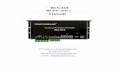 BLS-510 BLDCdrive - STEPPERONLINE · BLDCDriver BLS-510 3 1.1 DriverParameterList InputVoltage DC18V-50V WorkingCurrent