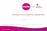 Ambetter from Superior HealthPlan...1/14/2016 This document does not meet accessibility standards. If you have questions about the information contained within, please contact Provider