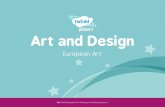 Art and Design€¦ · European Art. Art and Design. Success Criteria Aim • I can paint like a famous artist. • I can tell you about the artist Michelangelo. • I can paint upside
