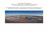 Clark County Water Reclamation District · In accordance with the cooperative agreement between the District and the Clean Water Coalition (CWC) dated October 1, 2011, the CWC paid
