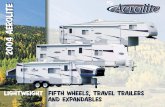 olite r 2004 ae - RVUSA.commedia.rvusa.com/library/2004_Aerolite_literature.pdf · Aerolite is the standard by which all other lightweight travel trailers are judged. Our Norco ultra