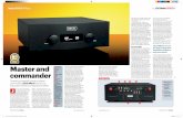 Master and · BNC digital input and output 1x coaxial and 3x optical digital inputs USB-B port 3x stereo RCA analogue inputs 2x stereo XLR analogue inputs into every corner of my