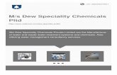 M/s Dew Speciality Chemicals Pltd · representative has over 5-10 years of water treatment experience. Our major customers include oil industry, municipalities, utilities, ... Clarifiers