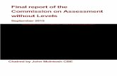 PHOTO REDACTED DUE TO THIRD PARTY RIGHTS OR OTHER … · Final report of the Commission on Assessment without Levels . September 2015 . Chaired by John McIntosh CBE . PHOTO REDACTED