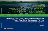 Making Foreign Direct Investment Work for Sub-Saharan Africa · copy, distribute, transmit, and adapt this work, including for commercial purposes, under the following conditions: