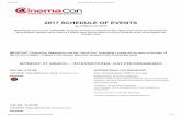 2017 SCHEDULE OF EVENTS - CinemaConcinemacon.com/.../2014/08/...CinemaCon-03-24-2017.pdf · 3/24/2017  · Director, AMC Theatres ... The cinema of the digital era is a different