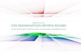 REPORT OF THE CPA EXAMINATION REVIEW BOARD€¦ · uniform cpa examination 5-6 development 5 practice analysis 5 standard setting 5 national candidate database 6 delivery 6 scoring