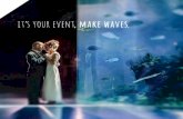 it’s your event, make waves. - South Carolina Aquariumscaquarium.org/wp-content/uploads/2018/01/Wedding... · location, your wedding at the South Carolina Aquarium will stand out