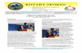 Ventura Rotary Bulletin 10.5.11 · many trips and adventures, including learning to surf with Past-President Roger Case! Announcements KristinTaylor announced that the Coats for Kids