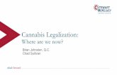 Cannabis Legalization - Stewart McKelvey · Pre-Employment Testing • Available with caution • The unilateral imposition of mandatory pre-employment testing may not require the