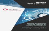 MRP Software - cksystems.co.uk · Inventory management: no more shortages or excess stock Real-time management insight Confidence to ditch paper ... used in and where are these now.