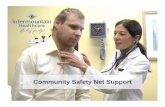 Community Safety Net Support - Utah Department of Health · Intermountain Healthcare Community Safety Net Support • Operate community and school clinics • Provide funding to 2