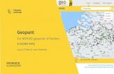 Geopunt - inspire.ec.europa.eu · Flanders Information Agency 308 municipalities 2068 private partners 6.4 M citizens 978 public partners Federal & 3 regions EU Context Agency Inspire