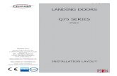 LANDING DOORS Q75 SERIES - ITASIA · "q75" series italy 0120001rev01 fixing / overall dimensions l2s/r-l r l 960 960 f f e c a 30 30 240 f f l 175 g g 178 d k 95 25 optional 730800084