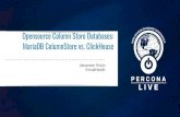 MariaDB ColumnStore vs. ClickHouse Opensource Column Store ... · When NOT to use Column Store db (2) When we will be using index in MySQL + limit SELECT * FROM client_claim WHERE