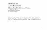 Parables and Similar Parabolic Teachings of Christ Godâ€™s Kingdom, Godâ€™s Personality and Godâ€™s