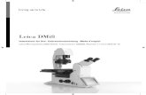 Instructions Leica DMi8 w o IVD de en fr 11934056 Revision1.1 · Instructions for Use Leica Microsystems CMS GmbH t Instructions 11934056, Revision 1.1 from 2015-07-15 Leica DMi8