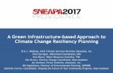 A Green Infrastructure-based Approach to Climate Change … · Green Infrastructure: Full spectrum from landscape-scale forests and wetlands to site specific practices such as rain