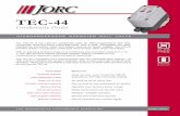 TEC-44jorc.com.vn/storage/san-pham/timer-drains/tec-44/tec-44.pdf · MICROPROCESSOR OPERATED BALL VALVE jorc.com The TEC-44 is the optimum condensate drain for difficult applications