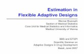 Estimation in Flexible Adaptive Designs · Medical University of Vienna BBS and EFSPI Scientiﬁc Seminar on Adaptive Designs in Drug Development Basel, June 2007 ... adapting the