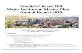Swedish Cherry Hill Major Institution Master Plan Annual ... · Swedish Cherry Hill is exceeding its 2017 TMP goal of 50 % with a campus SOV rate of 47.9%. Information on progress