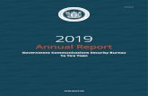 Annual Report - GCSB · This is the annual report of the Government Communications Security Bureau (GCSB) for the year ended 30 June 2019, presented for consideration and scrutiny