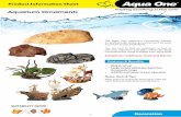 Aquarium Ornaments - Aqua One - Aqua One · Ornament Banner Fish 11.2x6.3x10.8cm Inner Ctn 1 Outer Ctn 48 37163PU 37164OR 37164PU 37165 37166 Product Information Sheet 5 Ornament