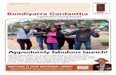 ‘a good place moving forward’ Gardantha … · Bundiyarra ardantha ‘a good place moving forward’ POSTAGE PAID GERALDTON Edition 12: June/July 2015 We respectfully acknowledge