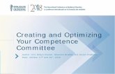 Creating and Optimizing Your Competence Committee · Creating and Optimizing Your Competence Committee . Author: Drs. Robyn Doucet, Shannon Bradley and Janice Chisholm . Date: October