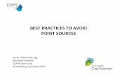 BEST PRACTICES TO AVOID POINT SOURCES · BEST PRACTICES TO AVOID POINT SOURCES www. TOPPS-life.org Manfred Roettele TOPPS farmvisit HuldenbergSept 22nd 2017