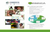 KEY SUPPORT SECTORS · 4/4/2019  · Jamaica Castor Bean Cluster To enhance the competitiveness of castor products on international markets, by reducing costs and increasing production