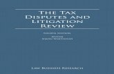 The Tax Disputes and The Tax Disputes and Litigation Review … Disputes London 2016.pdf · 2016-04-01 · The Tax Disputes and Litigation Review The Tax Disputes and Litigation Review