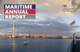 MARITIME ANNUAL REPORT · the uk is one of the premier global maritime nations. ministerial foreword. maritime annual report 2018–19. parliamentary under secretary of state for