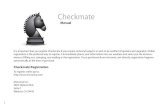 Manual Checkmate Registration - Micromat Inc....1 About Checkmate Thank you for purchasing Checkmate. Checkmate is a program which works automatically when you’re away from your