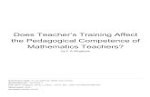Mathematics Teachers? the Pedagogical Competence of Does Teacher’s Training …staffnew.uny.ac.id/upload/131570326/penelitian/41... · 2020-02-27 · 8 % SIMILARITY INDEX 3% INTERNET