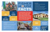 9 H USE 9 Provide 7 to 21 suites · info@fisherhouse.org 7 million Number of lodging days offered 970 Daily lodging capacity $360+ million Savings to families in lodging and transportation
