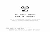 ACTPS Code of Conduct 2012€¦  · Web viewThis Code is founded on the ACTPS values of Respect, Integrity, Collaboration and Innovation and ten signature behaviours that all people