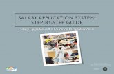 Salary Application System: Step-by-Step Guide · STEP -BY-STEP GUIDE Salary Upgrades - UFT Education Paraprofessionals 1 . TABLE OF CONTENTS • Salary Upgrades Defined • Pre-Application