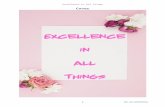 Excellence in All Things  · Web viewExcellence in All Things. A Compilation of extracts from the Bahá'í Writings . Prepared by the Research Department. of the Universal House