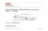 Hydrologic Modeling System HEC-HMS€¦ · with other software for studies of water availability, urban drainage, flow forecasting, future urbanization impact, reservoir spillway