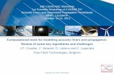 Computational tools for modeling acoustic liners …...• Example: modified integration schemes (Guddati, 2004) • Trivial modification for significant improvements • Edge effects