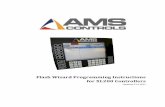 Flash Wizard Programming Instructions for XL200 Controllers · 2015-10-12 · Flash Wizard. is free software that can be downloaded from the AMS Controls website. Typically, a Technical