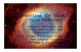 Mass Loss from Galactic Bulge AGB stars€¦ · Solar neigh. Schulteis et al. 2003 . Mass Loss rate from IR Schulteis et al. 2003 . SMA project: • Use SMA to spatially filter the