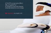 Orthopedic Surgery Disposables - Aspen Surgical...Orthopedic Accessory Products These sterile kits and positioning foam products are designed for specialty patient positioning needs