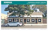COMMERCIAL PROPERTY FOR SALE...COMMERCIAL PROPERTY FOR SALE 3007-3011 SACRAMENTO STREET, BERKELEY, CA OFFERED EXCLUSIVELY BY: KEVIN GORDON 510 898-0513 • kevin@gordoncommercial.com