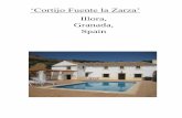 ‘Cortijo Fuente la Zarza’ · Welcome to Cortijo Fuente la Zarza which translated means ‘the farm house by the fountain by the blackberries’. The house is a detached 200 year